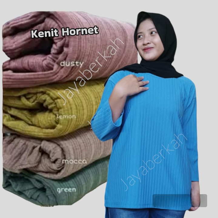 OVERSIZE TUNIK KENIT HORNET LENGAN 7/8