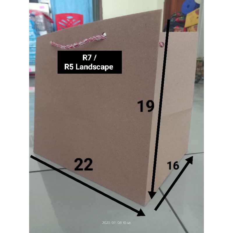 

paperbag R7 paper bag polos tas souvenir tas kado tas hajatan tas kertas