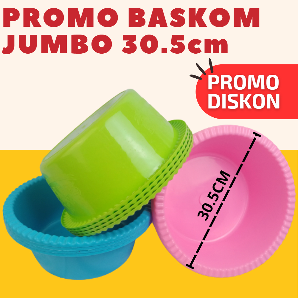 PROMO PAKET LUSINAN Baskom Waskom Wakul Ovj 16 Mangkok Besek /Waskom / Baskom Berkatan Wakul Nasi Hajatan Original Baskom Besar Jumbo Plastik Serbaguna Wadah Cucian Warna Murah Tebal