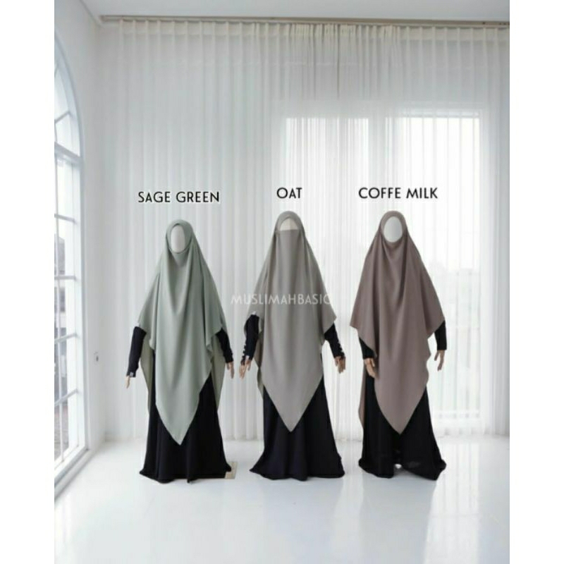 Muslimah basic FK amara (french khimar)