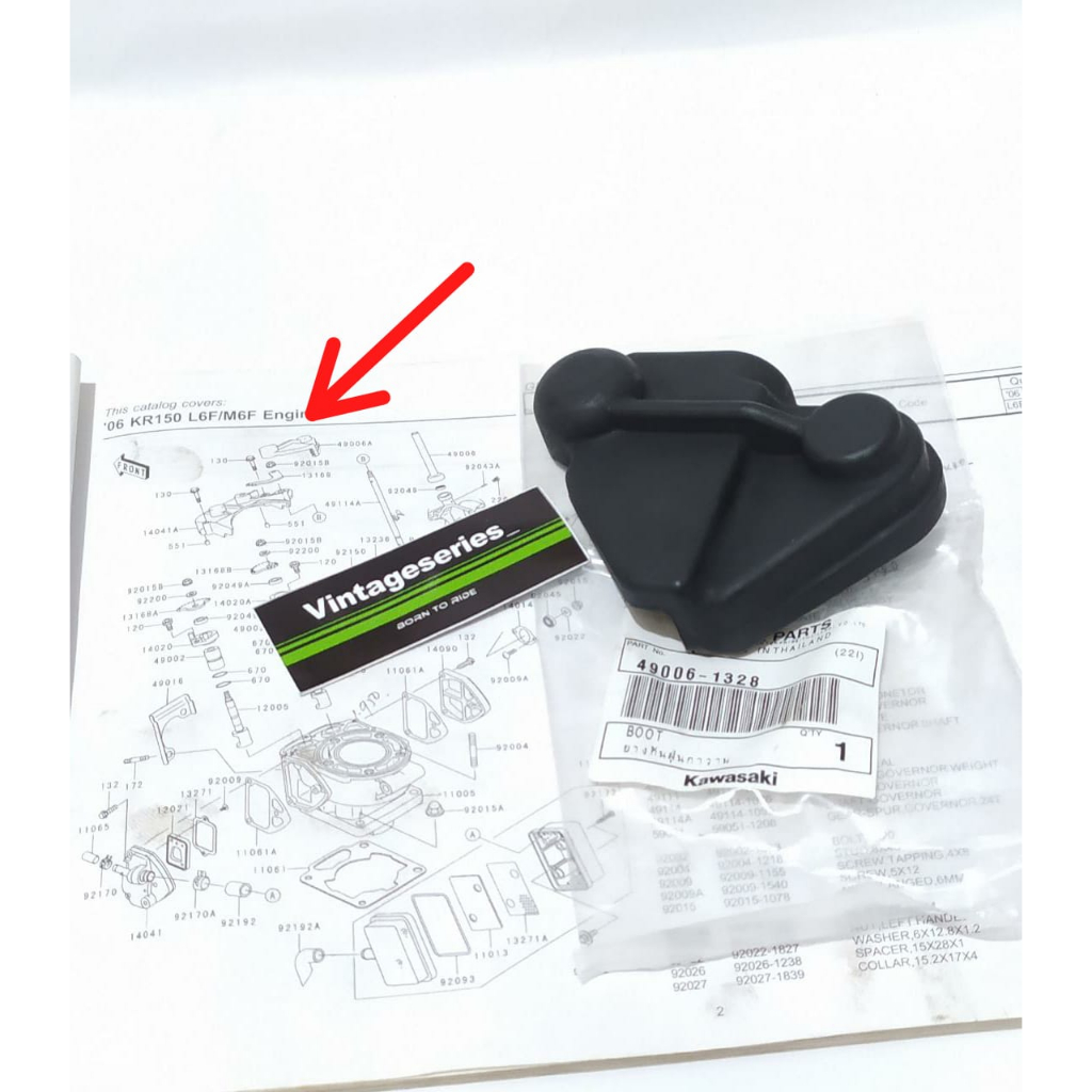 Karet Tutup Super Kips Ninja R Rr 49006-1328