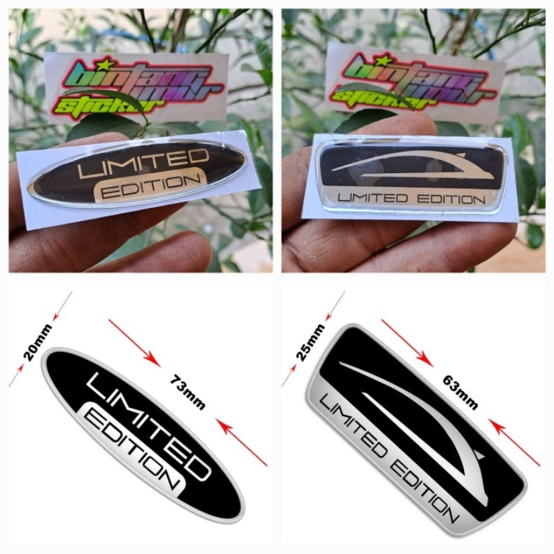 

STICKER STIKER LIMITED EDITION TIMBUL 3D