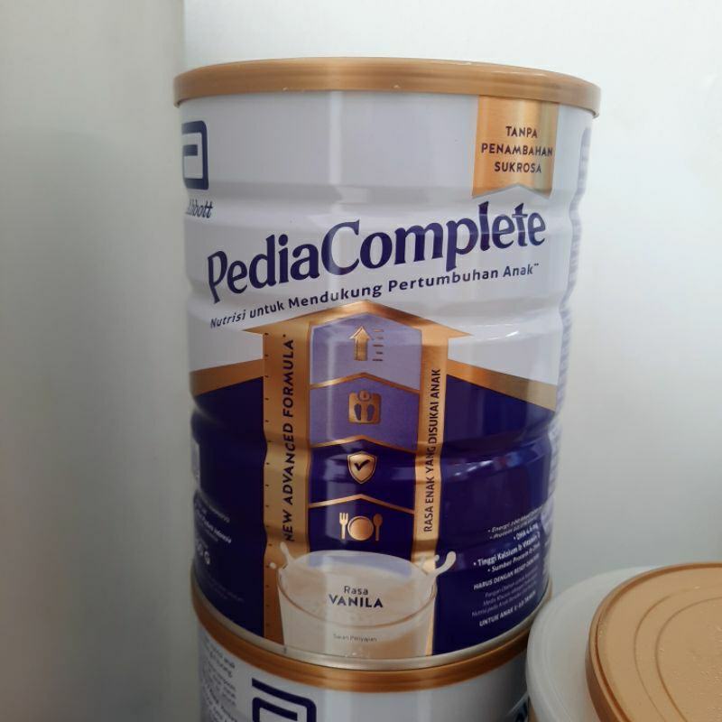 KALENG BEKAS SUSU FORMULA SUFOR PEDIASURE COMPLETE PEDIACOMPLETE UKURAN BESAR 850GR