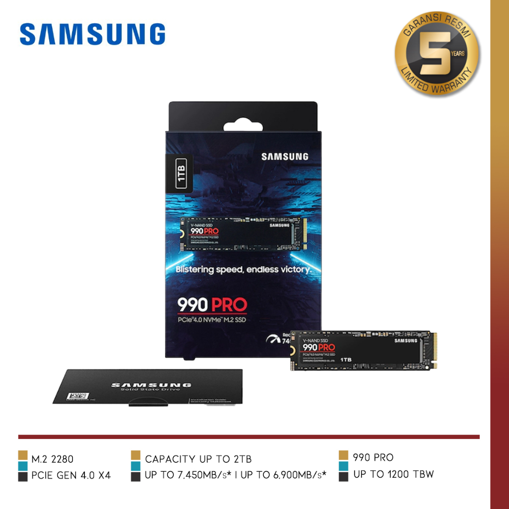 SAMSUNG 990 PRO PCIe 4.0 NVMe SSD