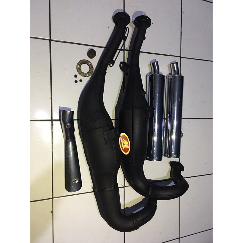 knalpot ninja bobok bahan original kawasaki ninja r rr