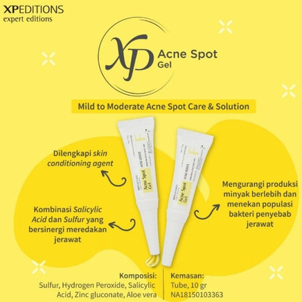 Xpeditions Acne Spot Gel 10gr /Acne Clear Spot Gel