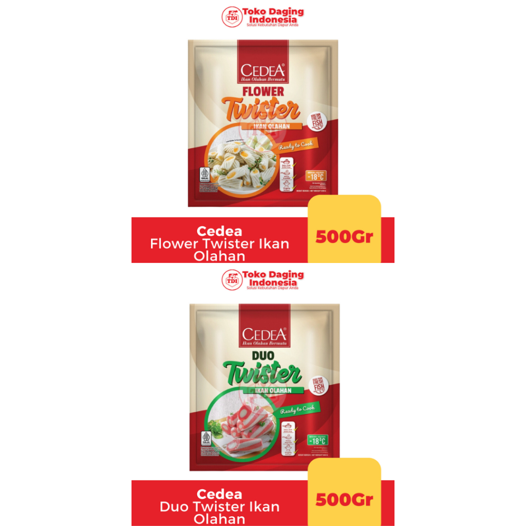 

Cedea Twister Ikan Olahan