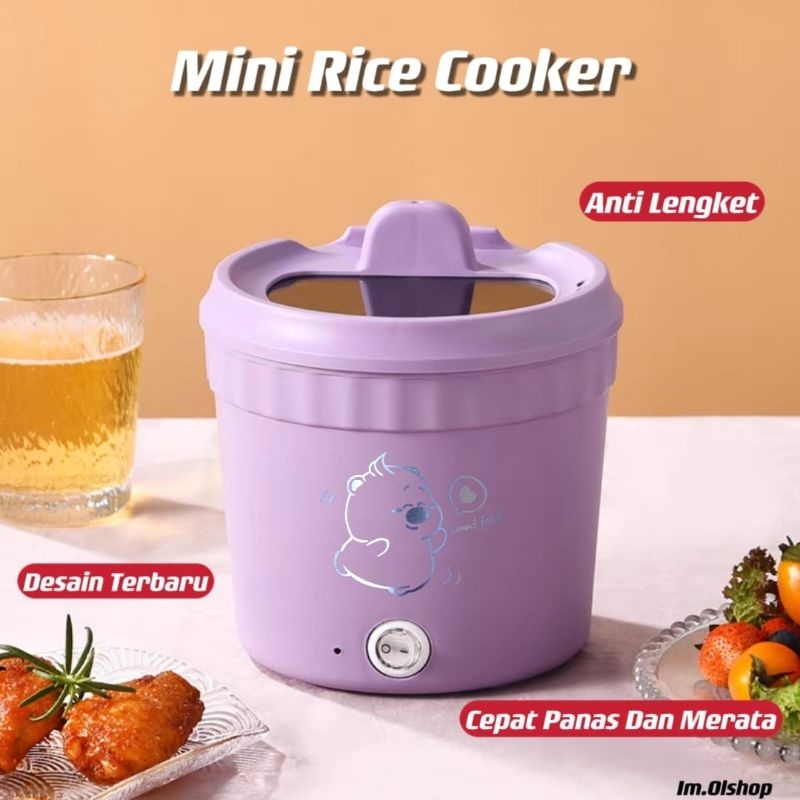 Panci Listrik Serbaguna / Mini Rice  Cooker Portable / Panci Listrik Low Watt Anti lengket ⭐IM.Olshop⭐