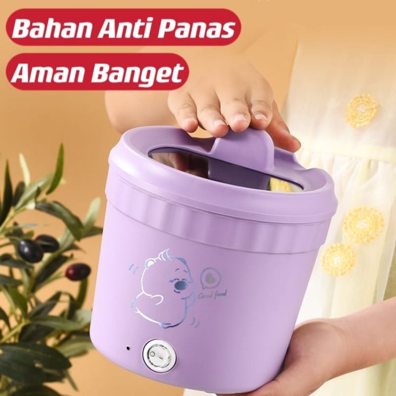 Panci Listrik Serbaguna / Mini Rice  Cooker Portable / Panci Listrik Low Watt Anti lengket ⭐IM.Olshop⭐