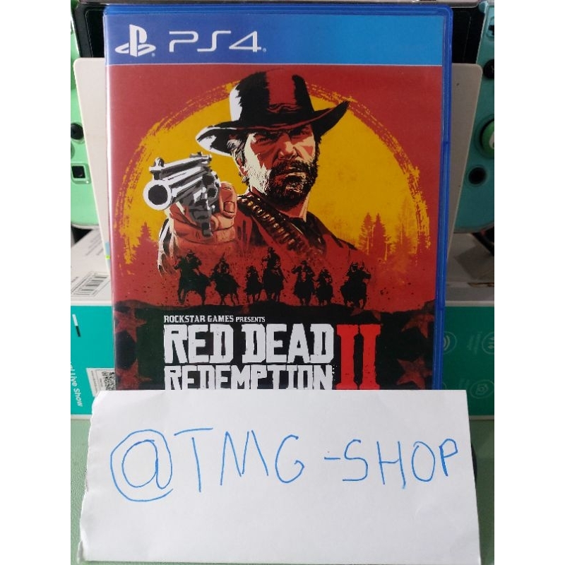 RDR 2 Kaset PS4 / BD PS4 - Playstation 4 REG 3 + Map + DLC Unused