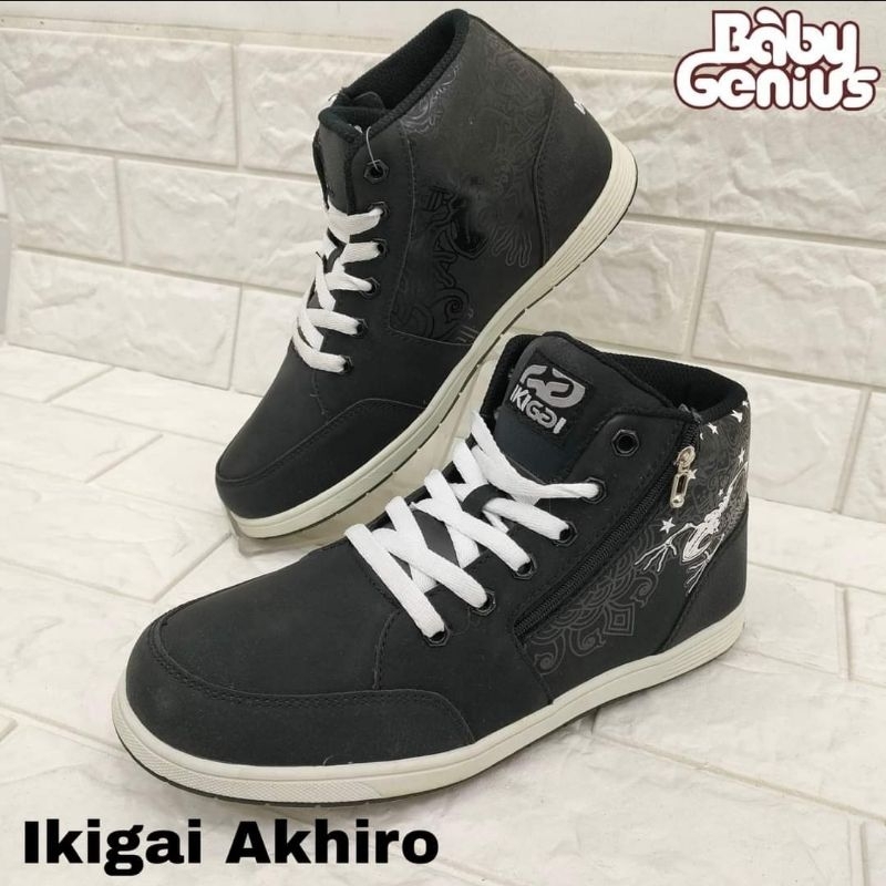 PROMO  SEPATU IKIGAI AKHIRO / SEPATU DEWASA / SEPATU SEKOLAH / SEPATU HITAM