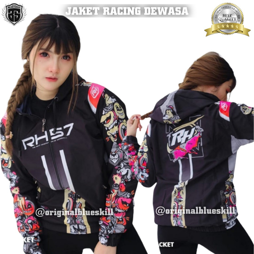 Jaket motor dewasa / jaket balap pria dan wanita / jaket olahraga / jaket racing terbaru