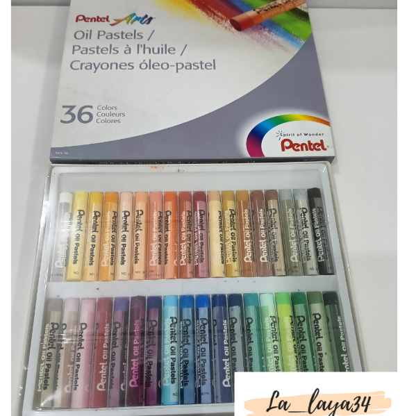 

Crayon Pentel Oil Pastels 36 warna / Krayon Pentel Oil Pastels 36warna