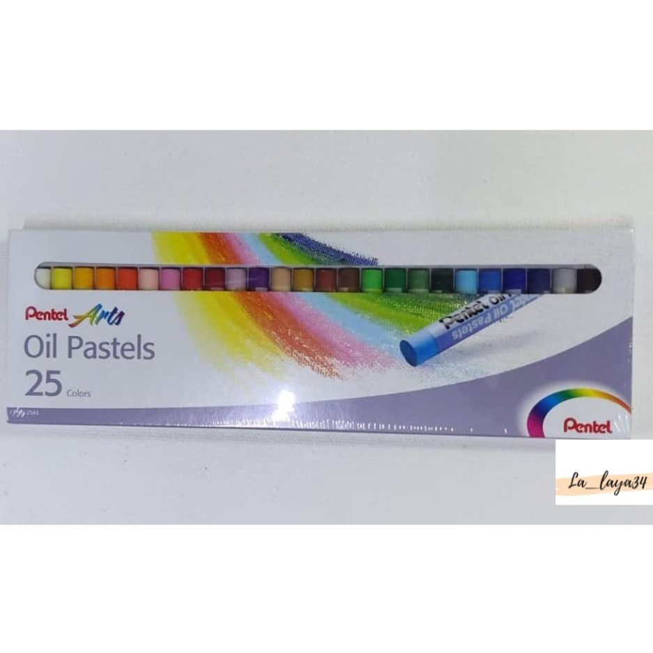 

Crayon Pentel Oil Pastels 25 warna / Krayon Pentel Oil Pastels 25 warna