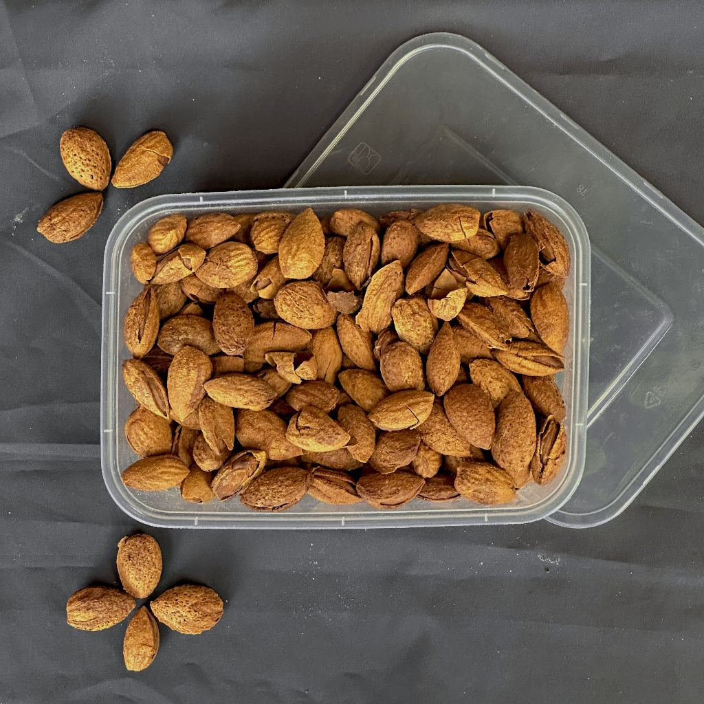 

Kacang Almond Panggang Premium 250g | Premium Roasted Almond 250 Gram