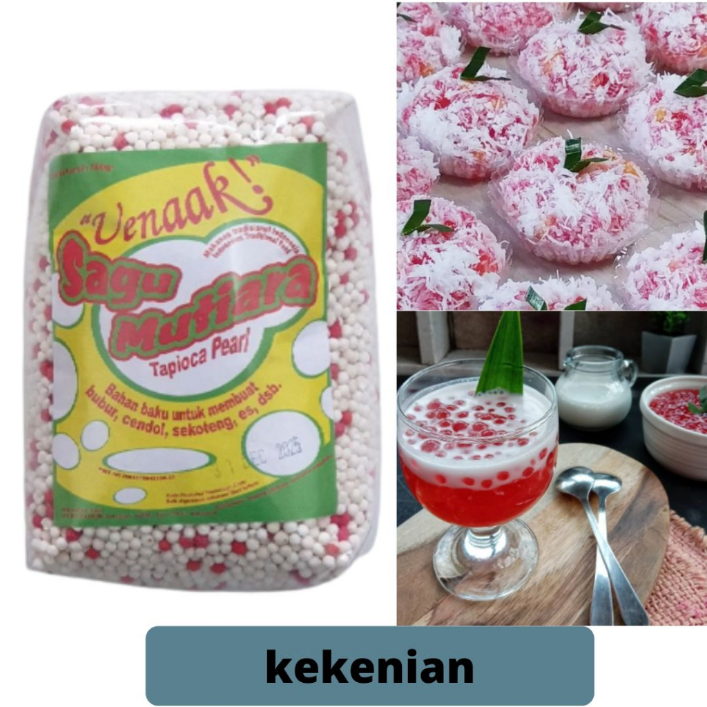 

❤kekenian❤sagu mutiara Merah 500 gram / Topping minuman makanan Termurah