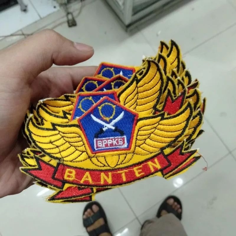 PACTH LOGO BORDIR BPPKB WING