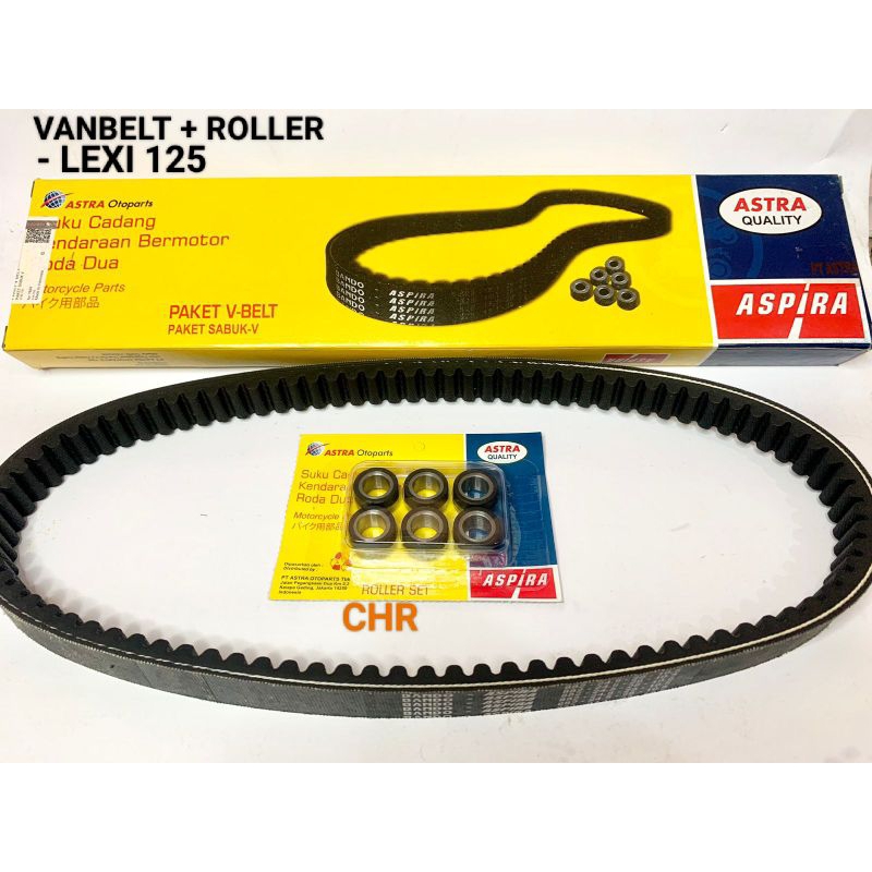 ASPIRA V-BELT PAKET / VANBELT ASSY LEXI 125