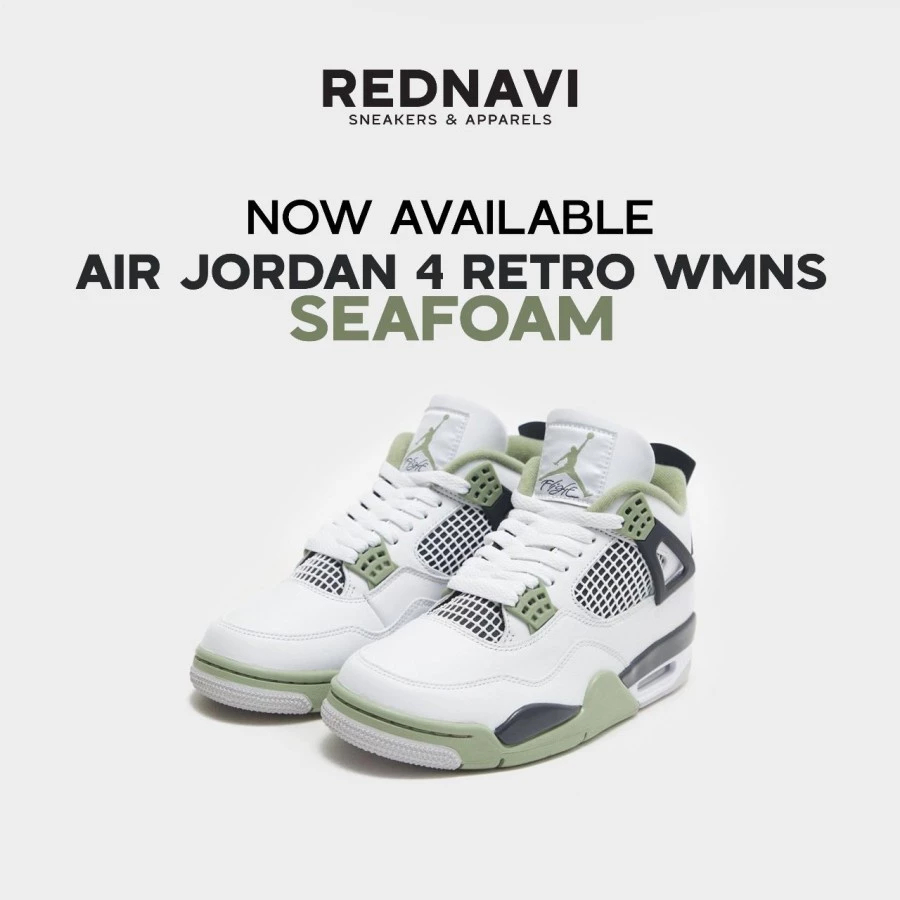 Nike Air Jordan 4 Retro WMNS Seafoam Original