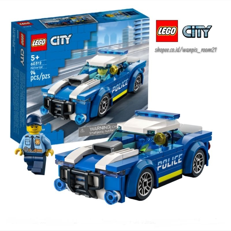 Lego City 60312 Police Car - Lego Mobil Polisi