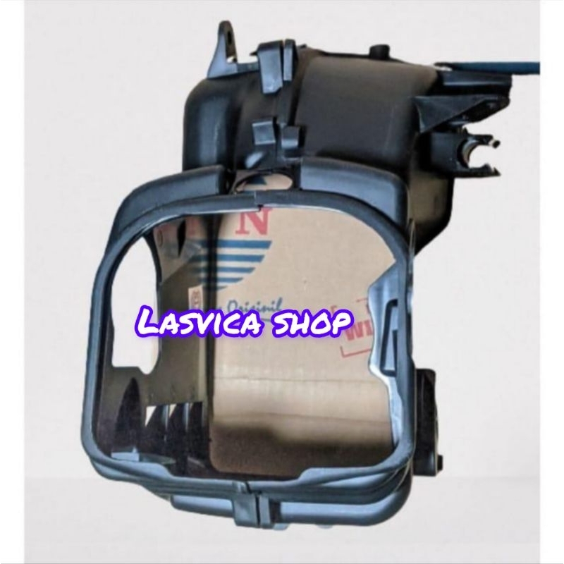 Tutup mesin blok seher atas bawah beat fi/vario 110 fi/scoopy fi stater kasar 2013-2014-2015