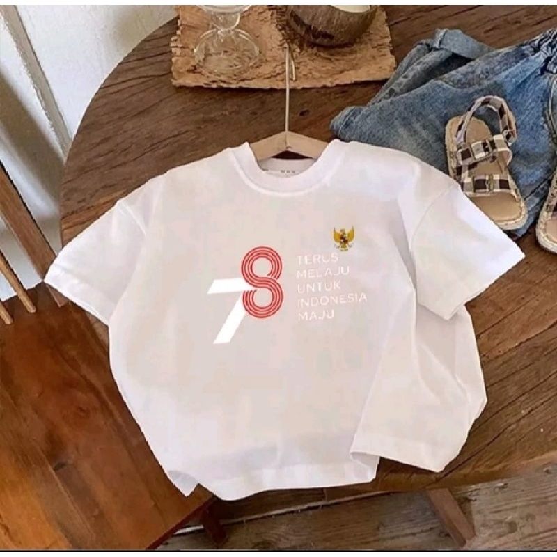 BAJU HUT RI BAJU MERAH PUTIH BAJU AGUSTUS ANAK LAKI LAKI PEREMPUAN