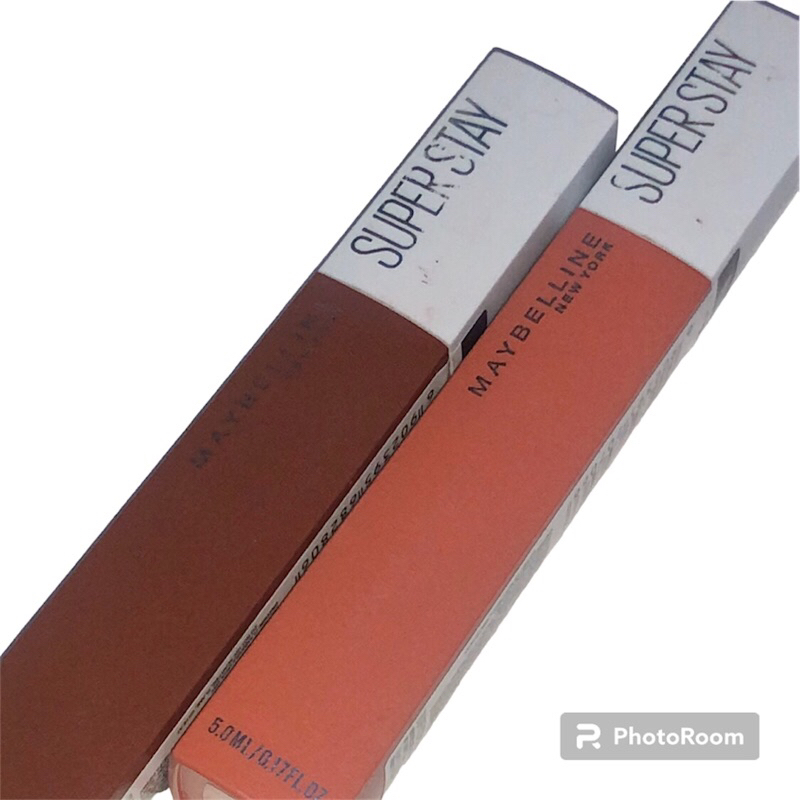 [preloved] Maybelline Superstay Matte Ink Liquid Matte Lipstick Lipcream Amazonian&Versatile
