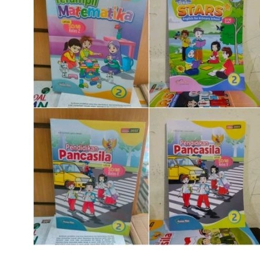 BUKU PAKET SD KELAS II/2 KURIKULUM MERDEKA PENERBIT PUSTAKA MULIA