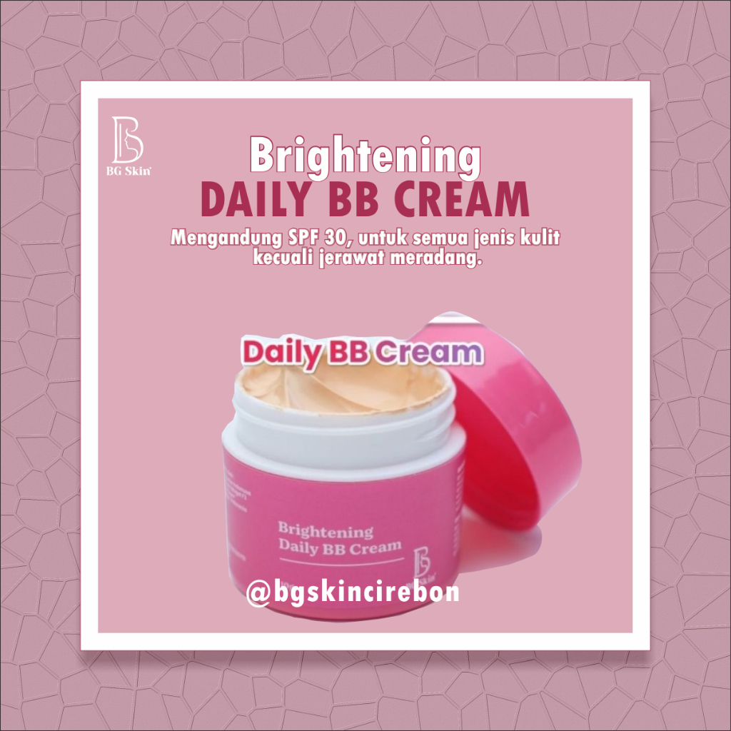BG Skin Daily BB Cream Krim Siang SPF 30