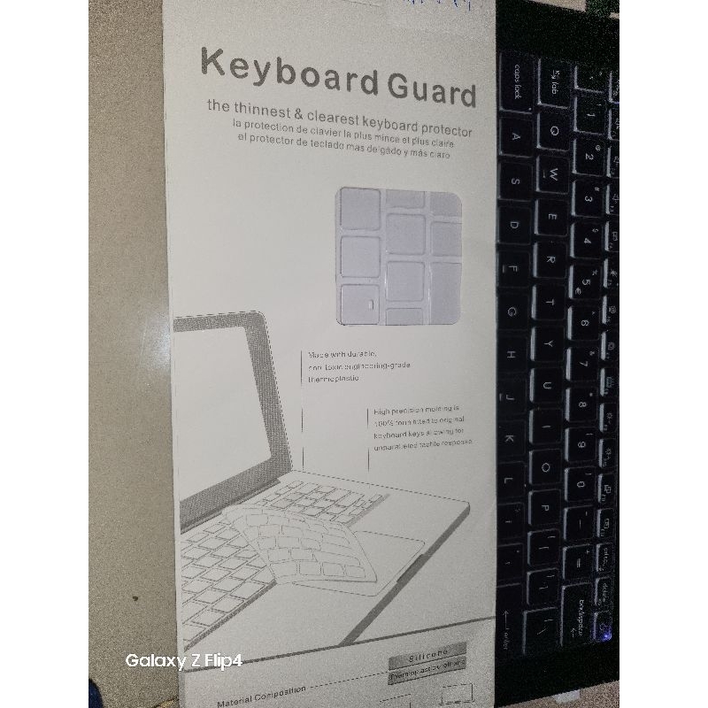 Keyboard Protector TPU Silicon MSI Modern 14 C12M 2022/23
