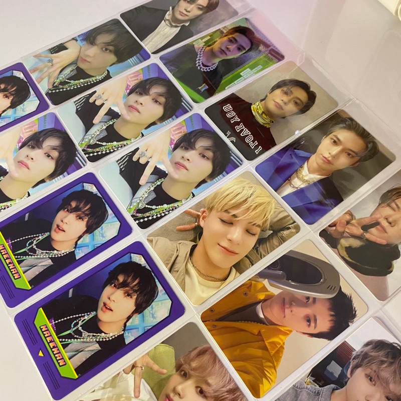 photocard official nct127 dream jaehyun doyoung jeno haechan renjun jisung yuta universe sticker 2ba