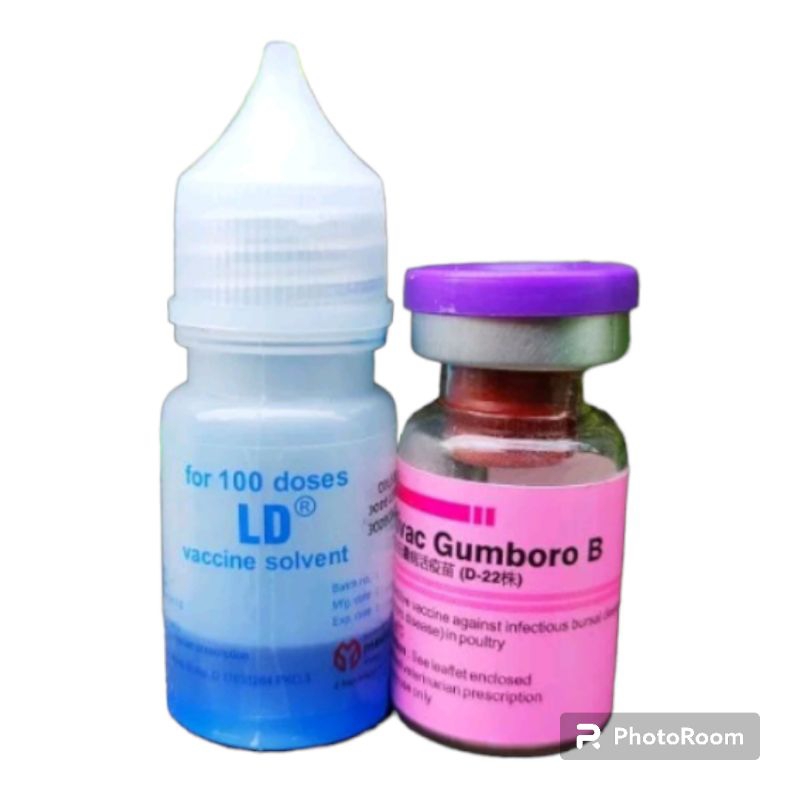 Vaksin Ayam Medivac Gumboro B Dosis 100ekor Ayam 7-40 hari vaksin