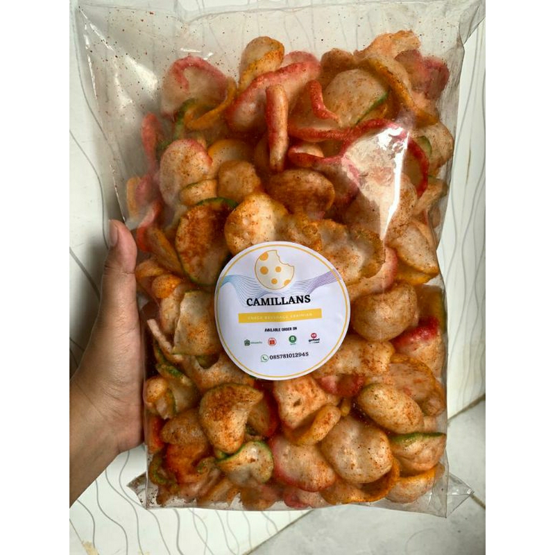 

krupuk seblak pedas