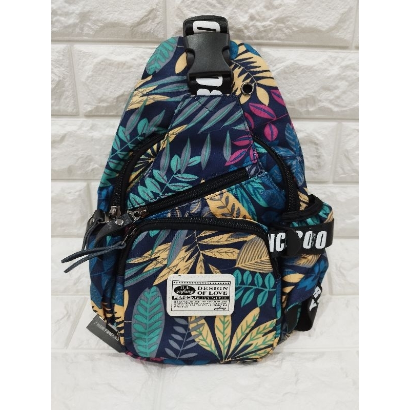 Yufang Sling Bag Floral Leaf Japan