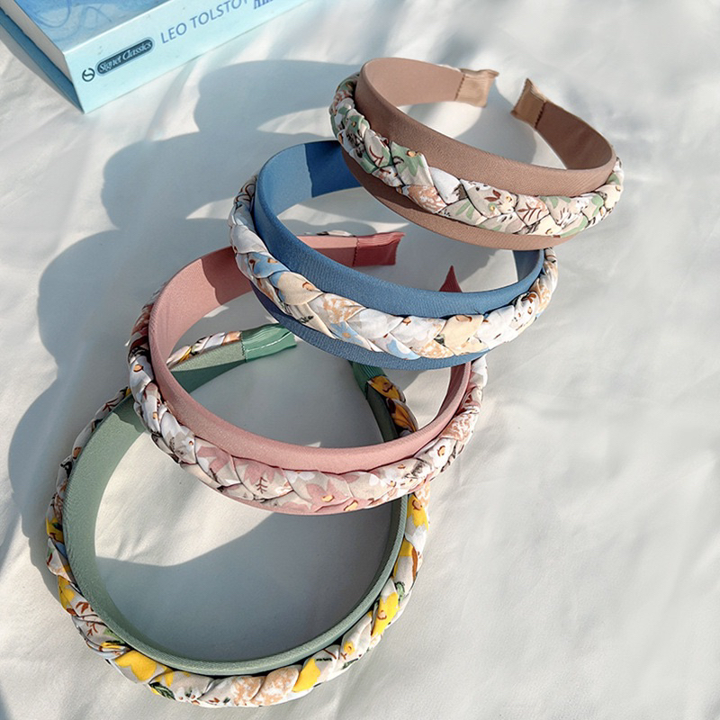 Bando Kepang Premium Silang Pesta Korea Etnik India Bali Turban Kain Hijab Bandana Dewasa Headband H