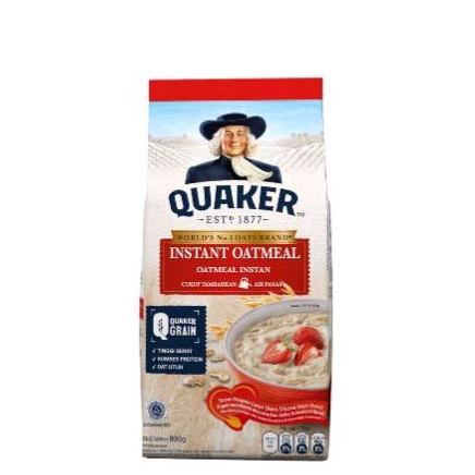 

Quaker Oatmeal Instant Merah 800G
