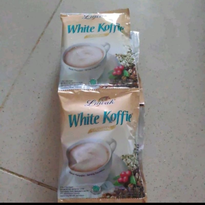 

Luwak White Coffee Renceng Iso 10 Pcs 20 gr