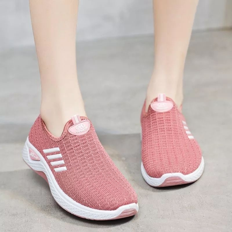 Sepatu sneakers wanita fashion korea import kode A Sw19