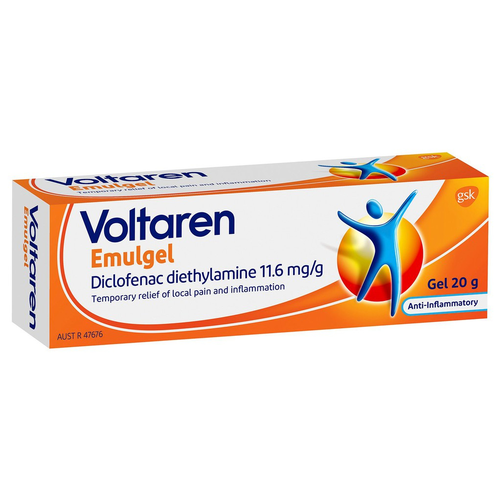 VOLTAREN EMULGEL 20GR/ UNTUK MENGATASI PEGAL - PEGAL , NYERI