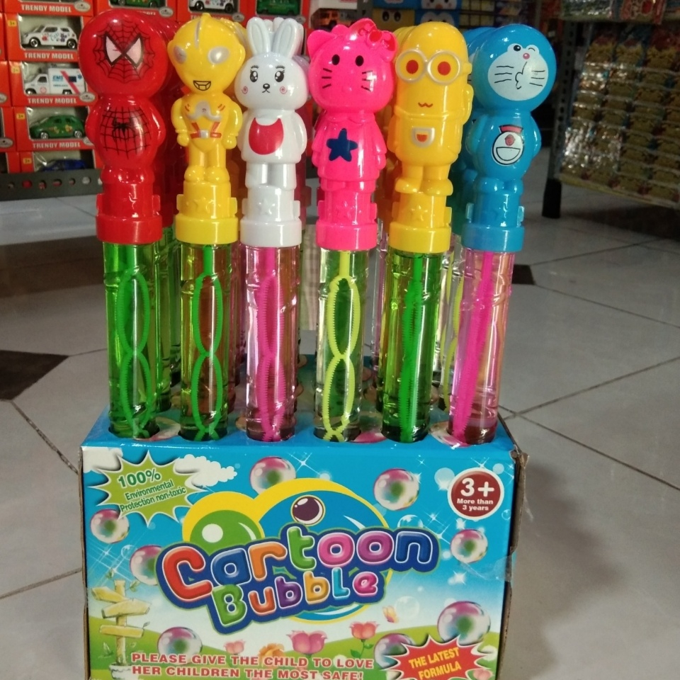Mainan Anak Bubble Stik Gelembung SH 673 | Mainan Bubble Stik Panjang 30 cm Murah