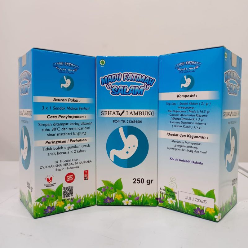 

Madu Fatimah Salam Sehat Lambung Maag 250gr