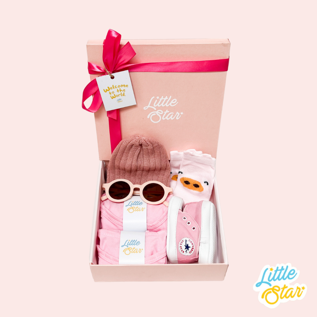 Little Star Duo Premium Hampers Bayi Newborn Baby Gift Set Kado Lahiran