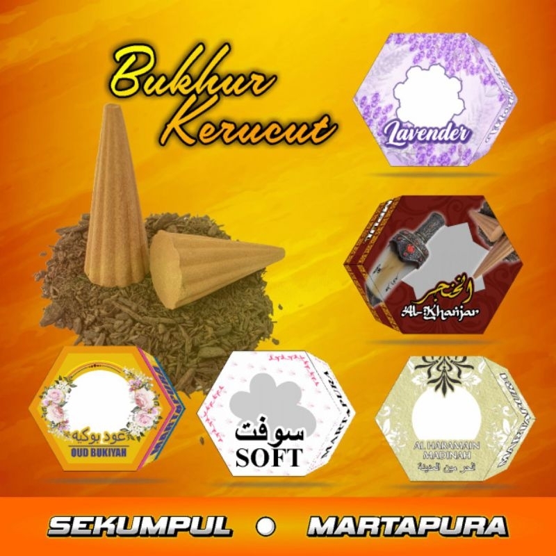 Dupa kerucut iai 36 Produksi Martapura/Bukhur Sekumpul Martapura