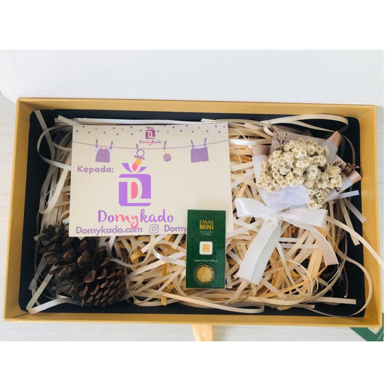 HAMPERS LM PLUS EMAS MINI 0,025 GRAM - 0.1 GRAM LOGAM MULIA, EMAS MULIA TERBARU