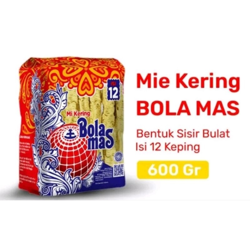 

Mie Bola Mas (600gr)