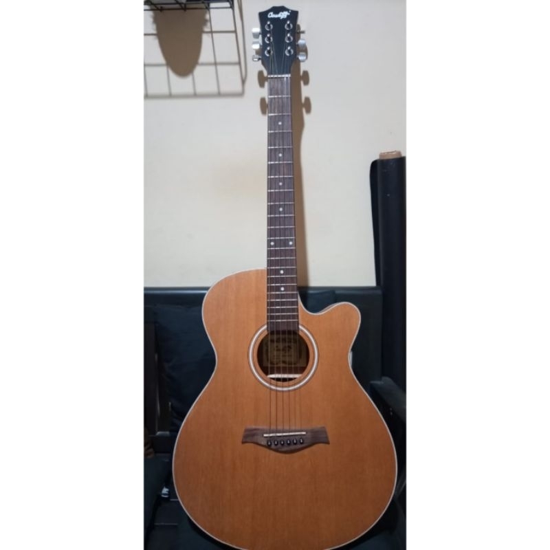 Gitar Acoustic Electric Cowboy GWC 235 NS original second