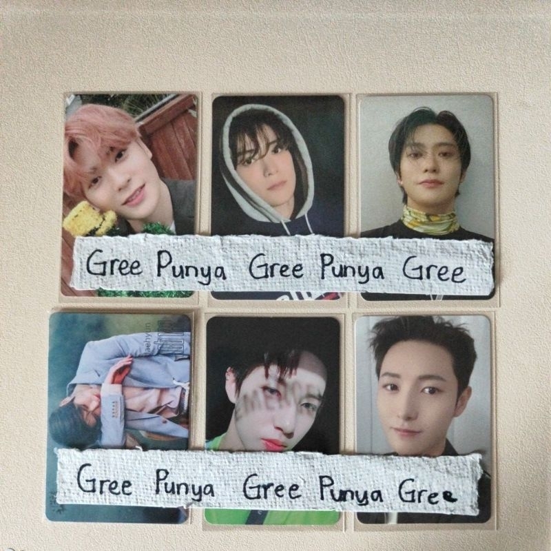 pc photocard jaehyun dicon jaehyun ncit night ver jaehyun sticky renjun empathy renjun trading sanri