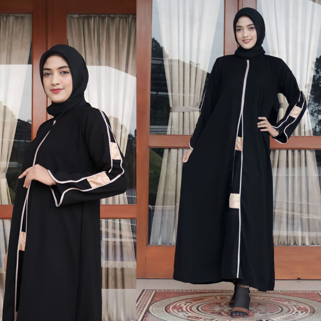 abaya turkey Gamis Hitam