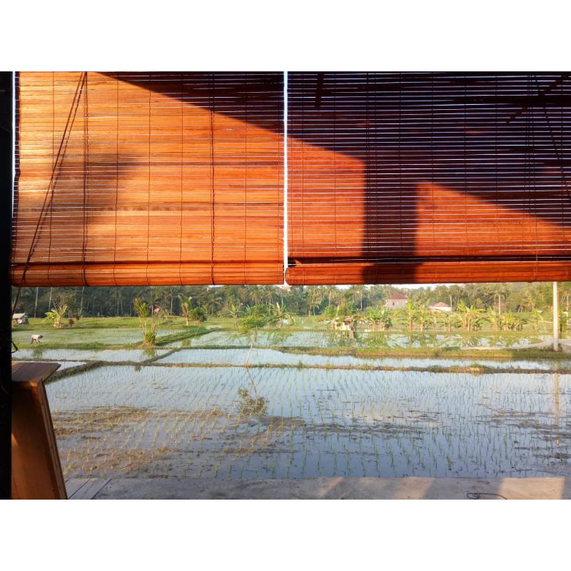 kerai krei kayu , kirai kayu, gorden , tirai kayu, krey kayu / tirai outdoor / Kerry outdoor / tirai