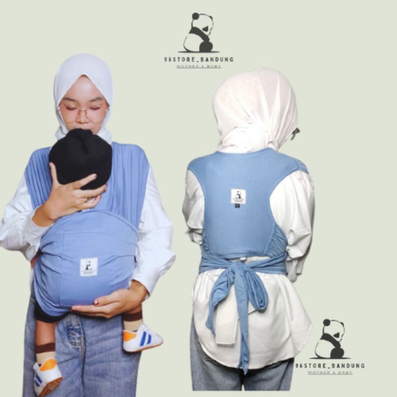 Gendongan Bayi Depan 3in1 + Sash Belt M Shape 96Store_Bandung Original